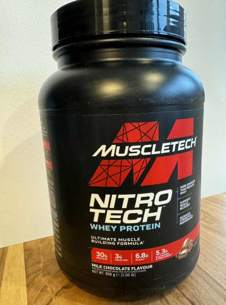 MuscleTech Nitro Tech Whey im Test